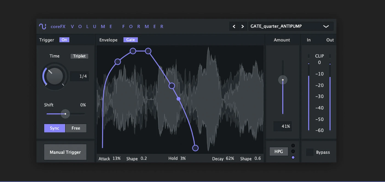 Magix coreFX VolumeFormer -Pump Effect-